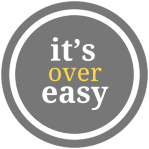 It's over easy logo