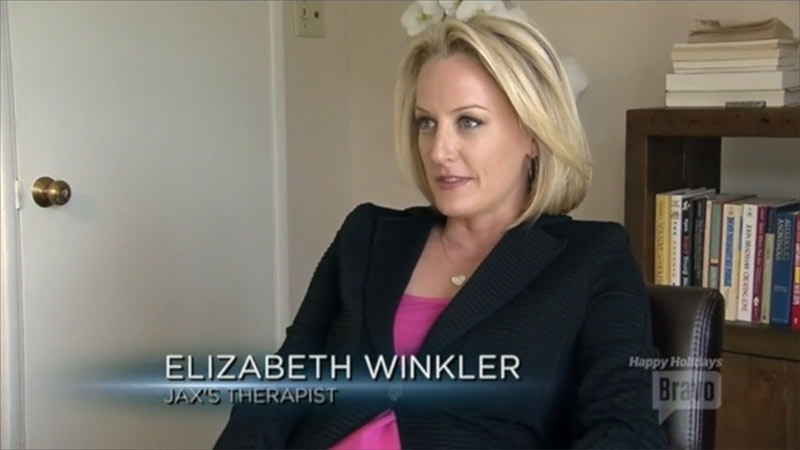 Jax therapist Elizabeth Winkler from Vanderpump Rules