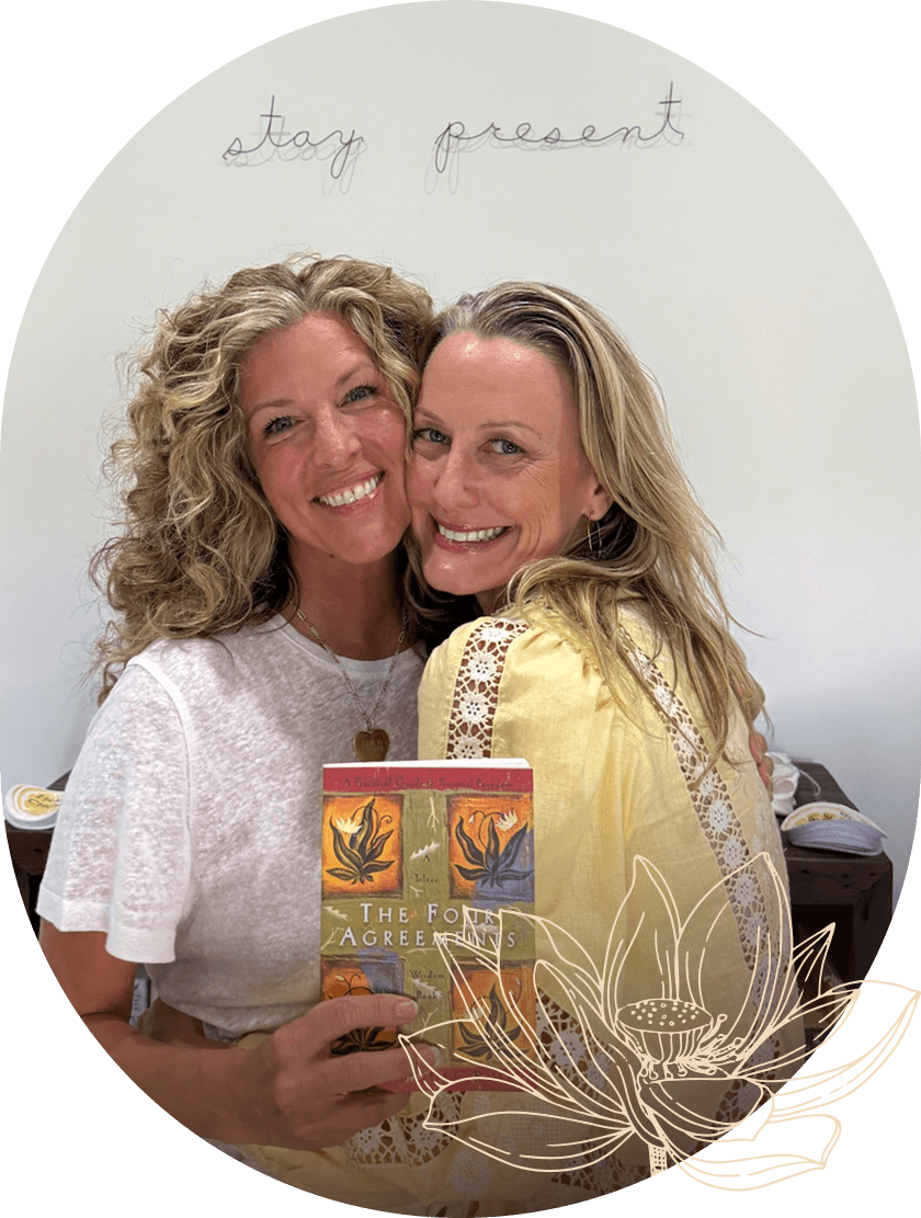 Elizabeth Winkler and Laura Wright