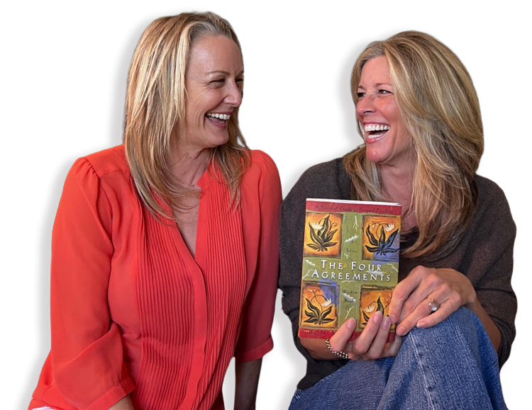 Elizabeth Winkler and Laura Wright