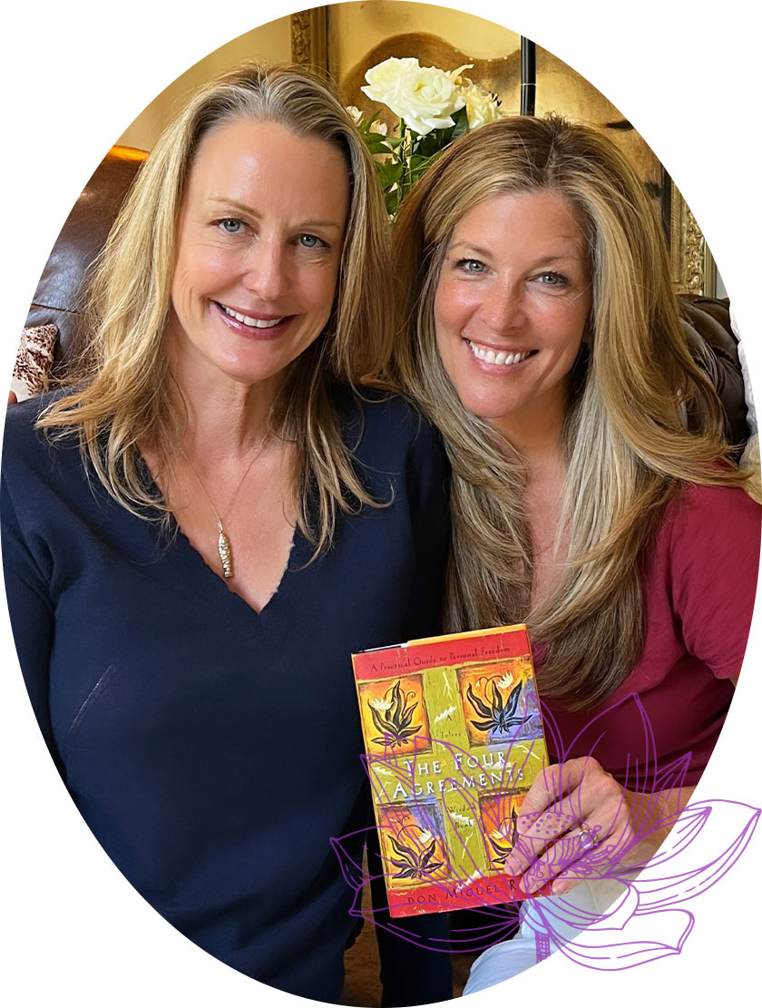 Elizabeth Winkler and Laura Wright